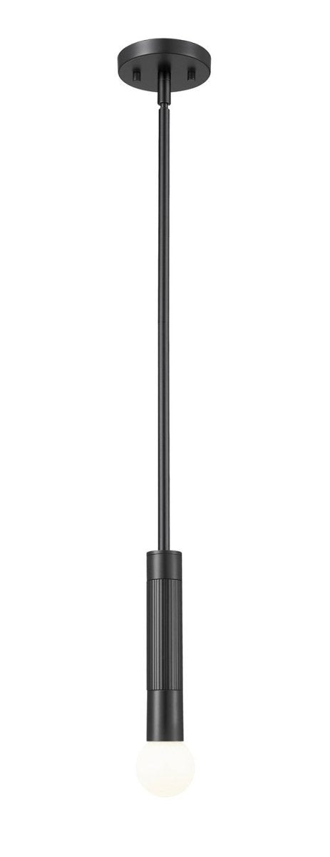 Mini-suspension Stari - Noir mat Tige by Z-Lite | Luminaires & cie