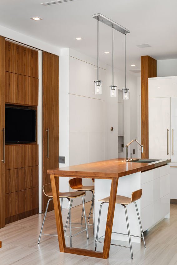 Mini-suspension Thayer - Noir mat 1 by Z-Lite | Luminaires & cie