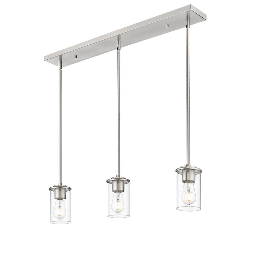 Mini-suspension Thayer - Noir mat 1 by Z-Lite | Luminaires & cie
