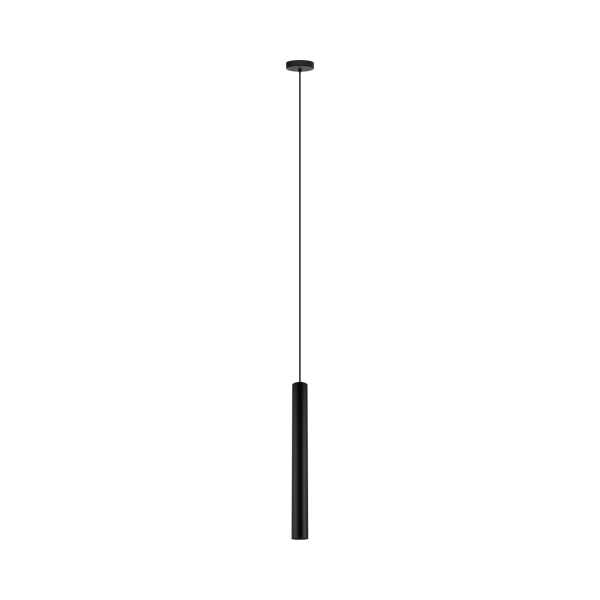 Mini suspension Tortoreto - Noir 2 3/8" 23 5/8" by Eglo | Luminaires & cie