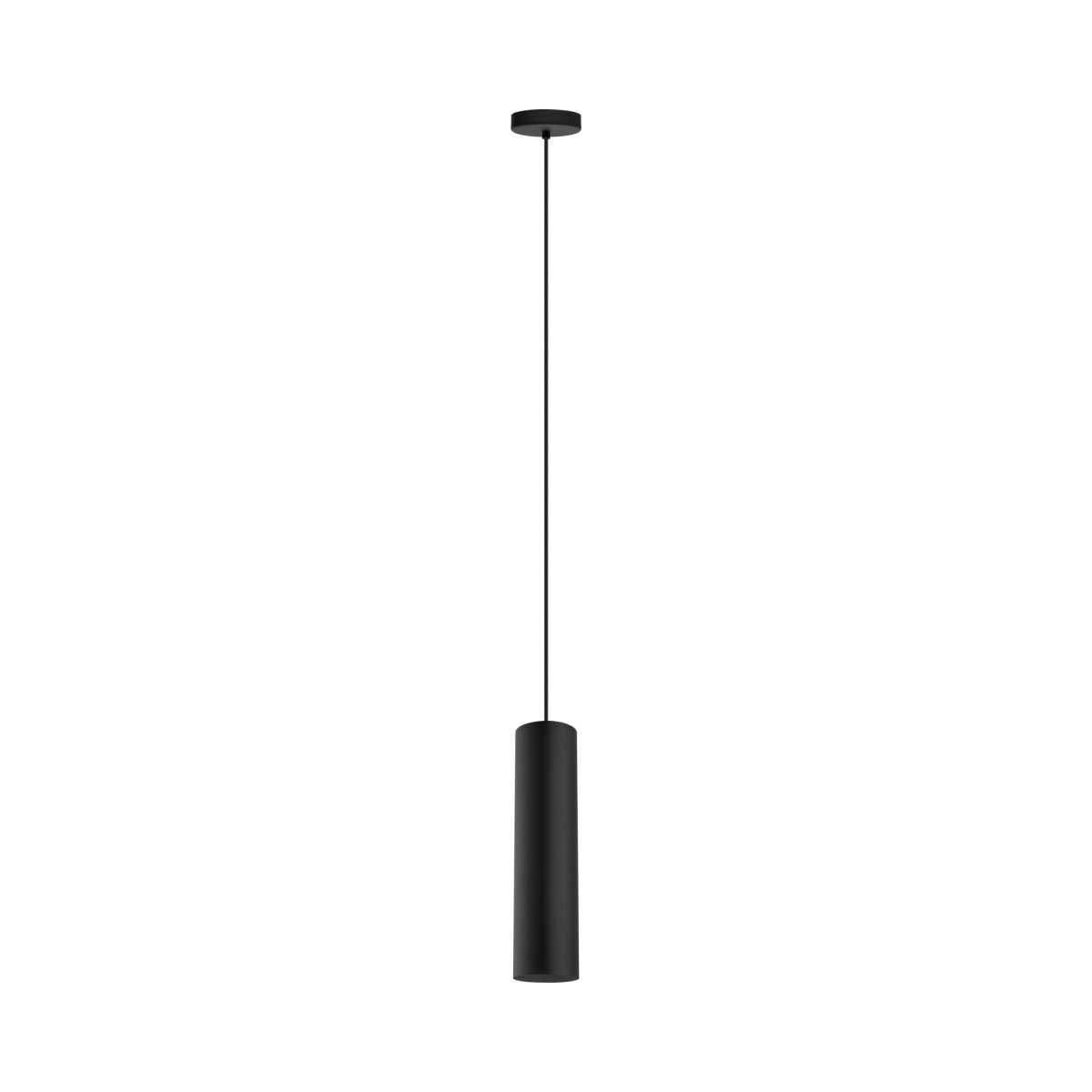 Mini suspension Tortoreto - Noir 3 7/8" 15 3/4" by Eglo | Luminaires & cie