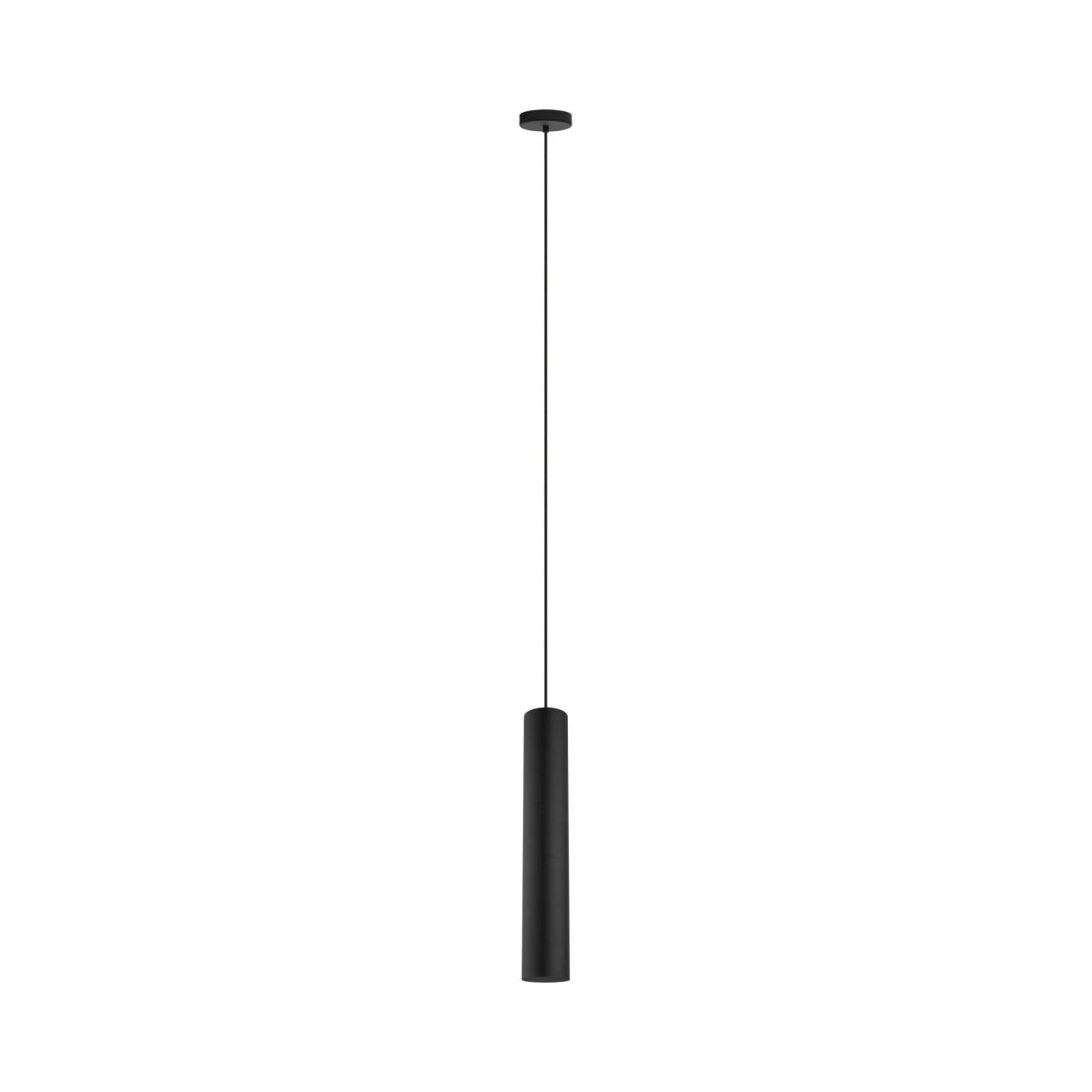 Mini suspension Tortoreto - Noir 3 7/8" 23 5/8" by Eglo | Luminaires & cie