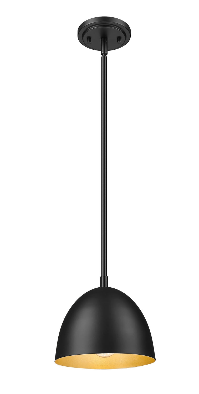 Mini-suspension Vega Noir mat – vue 2