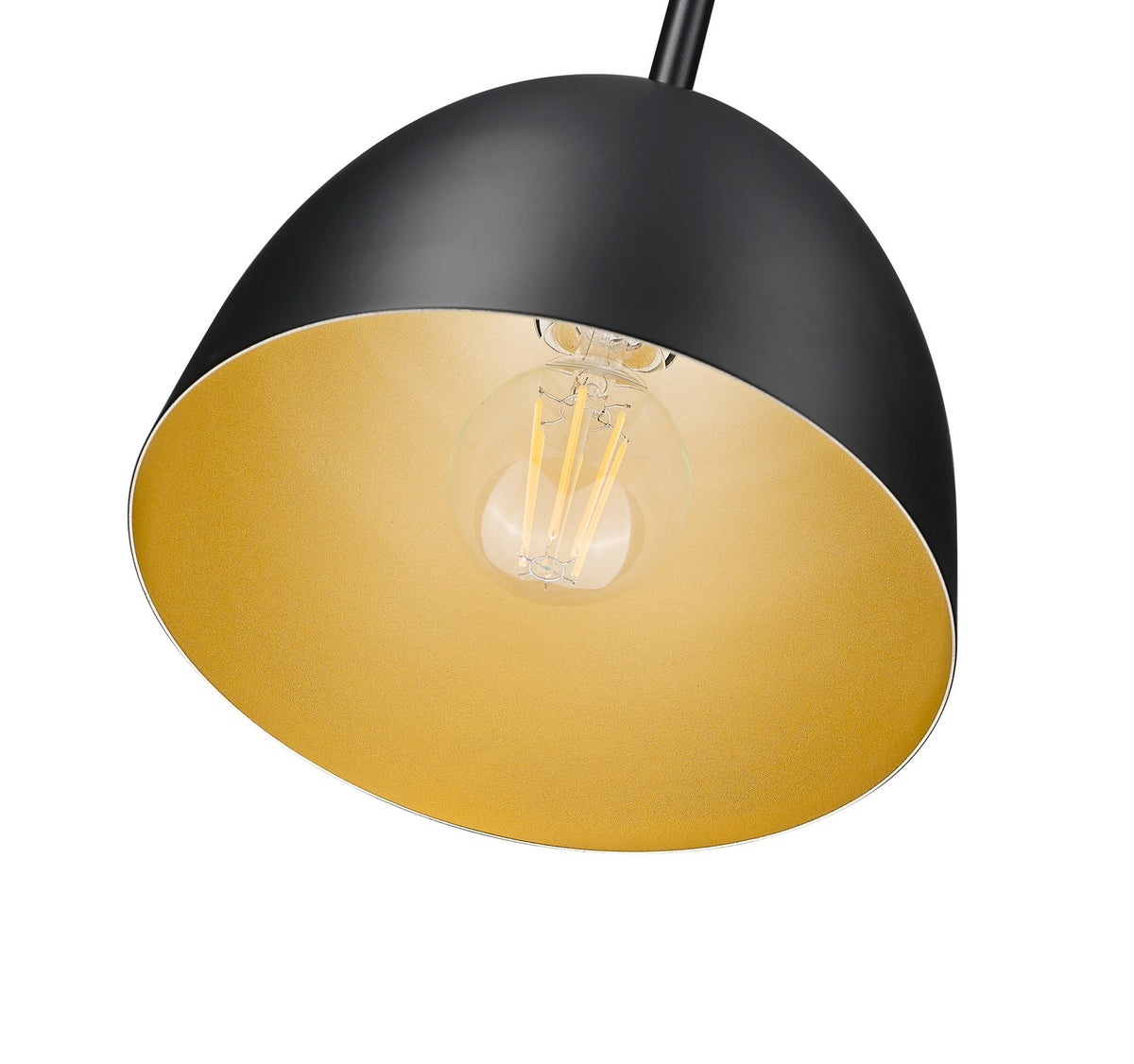 Mini-suspension Vega Noir mat – vue 5