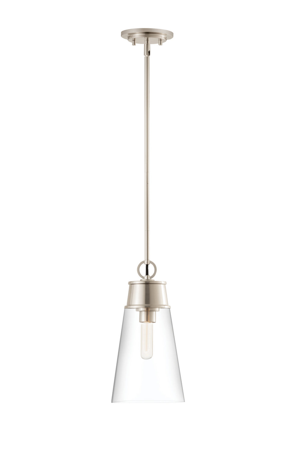 Mini-suspension Wentworth Nickel brossé – Z-Lite