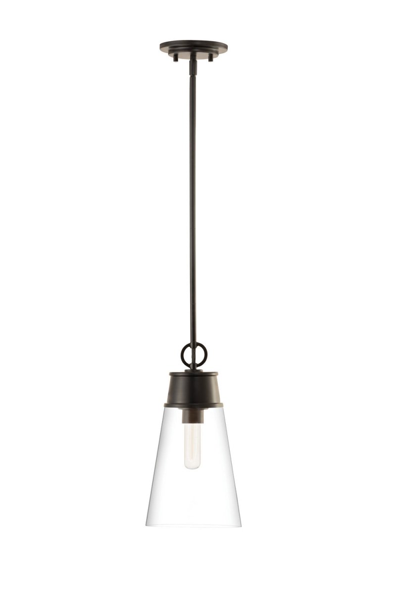 Mini-suspension Wentworth - Noir mat by Z-Lite | Luminaires & cie