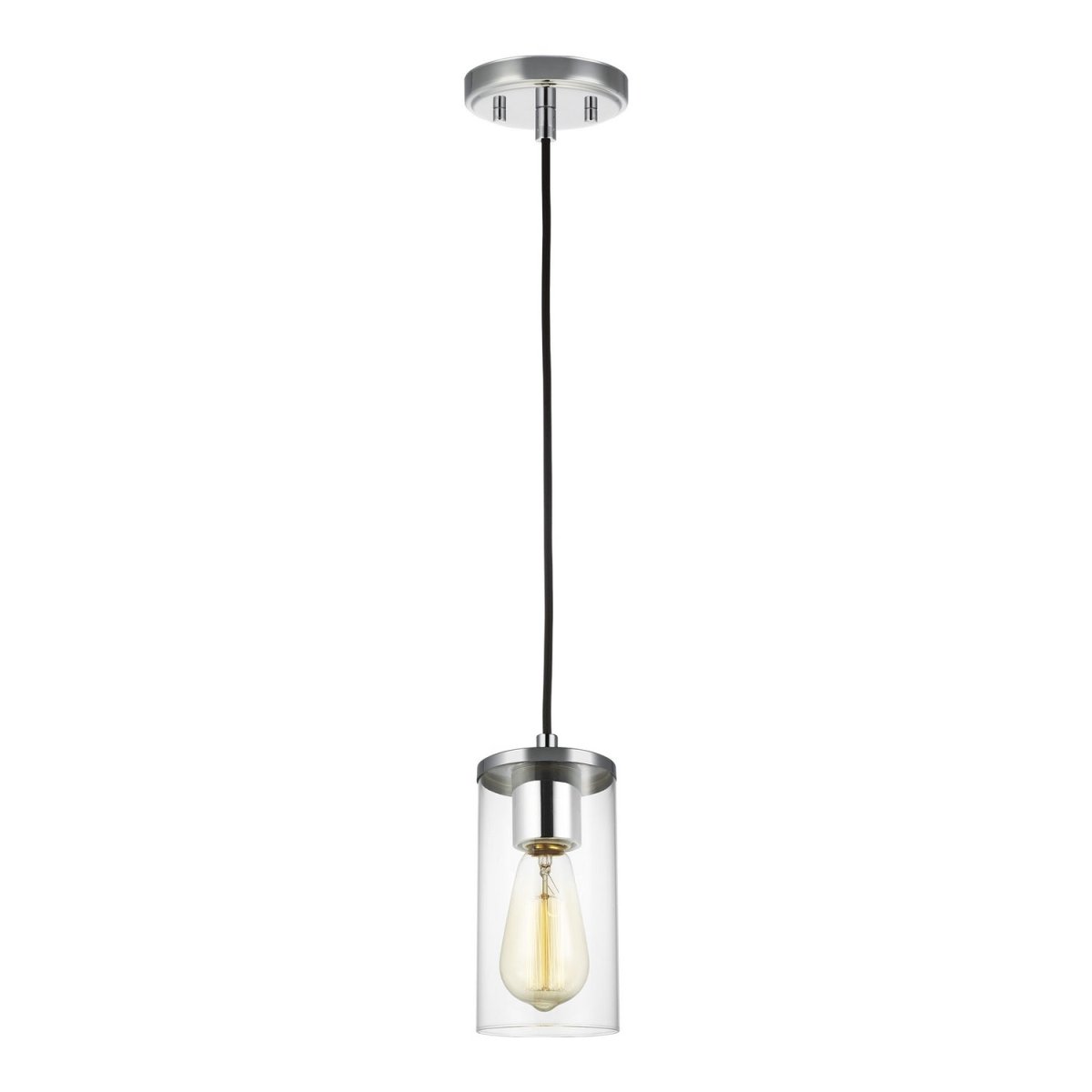 Mini-suspension Zire - Chrome 4" by Visual Comfort Studio | Luminaires & cie