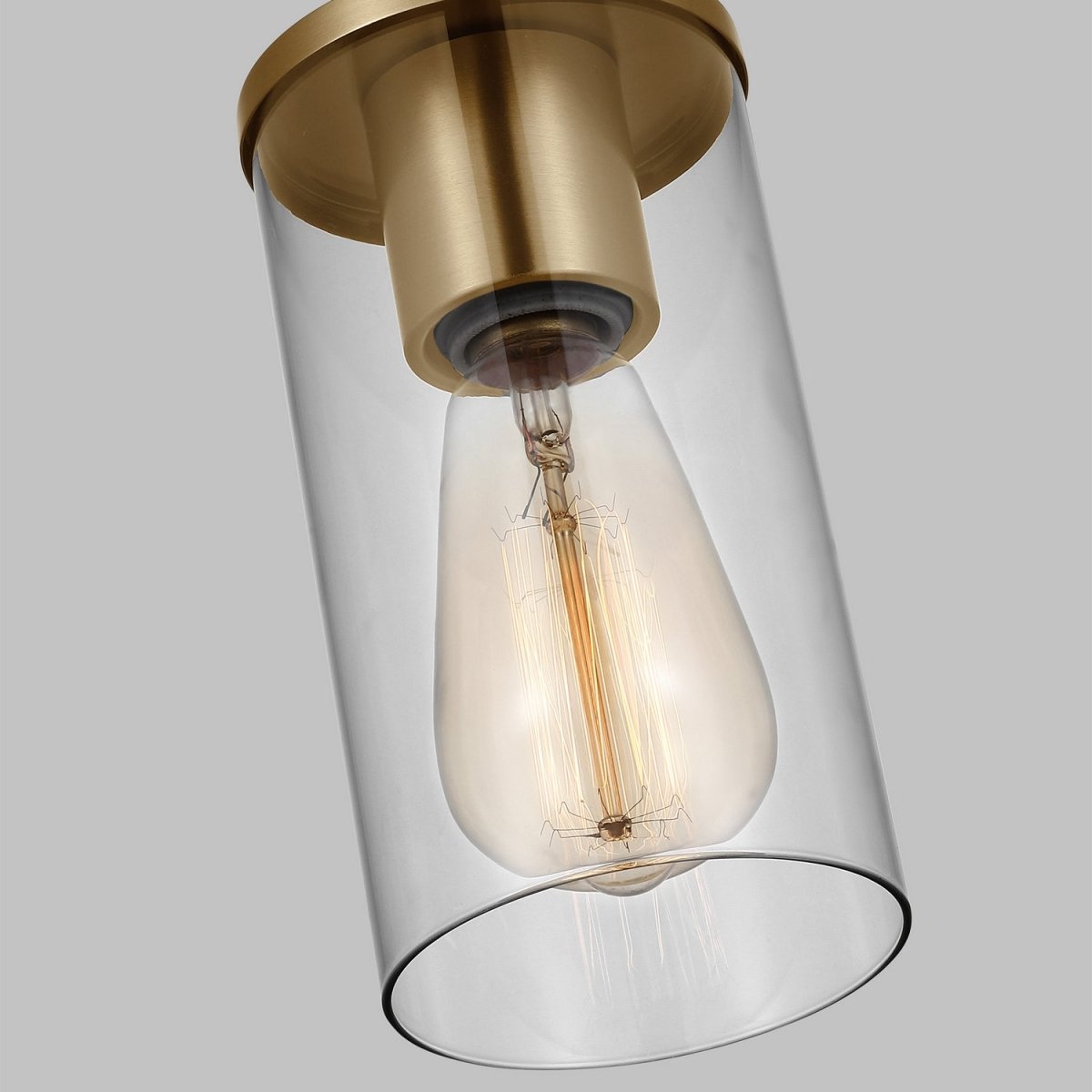 Mini-suspension Zire - Nickel brossé 6" by Visual Comfort Studio | Luminaires & cie