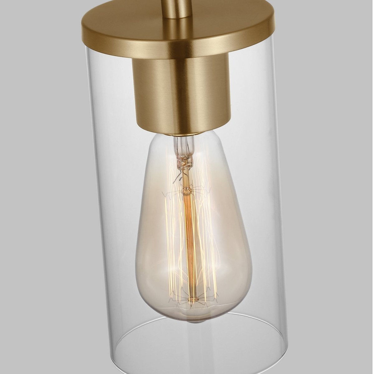 Mini-suspension Zire - Nickel brossé 6" by Visual Comfort Studio | Luminaires & cie