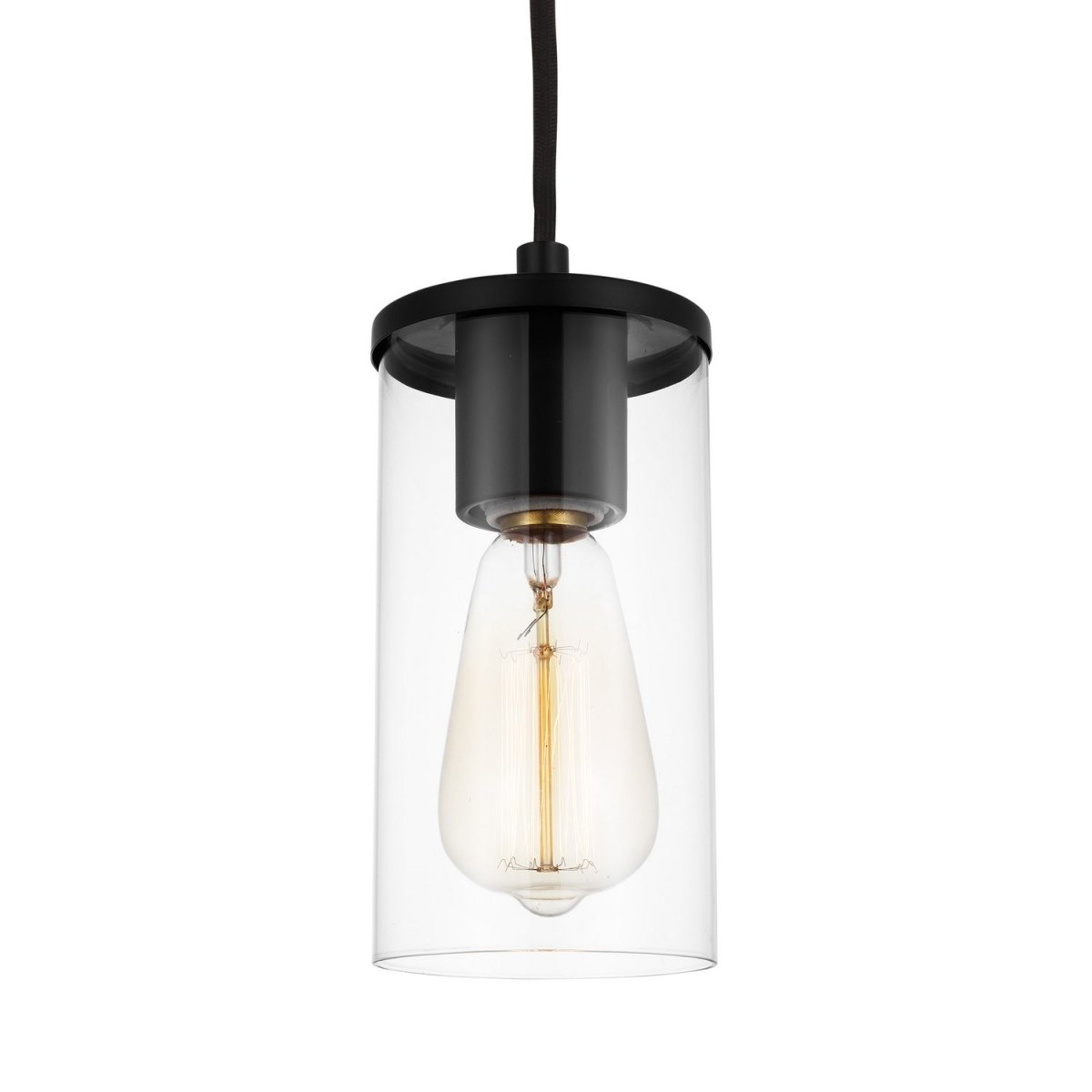 Mini-suspension Zire - Nickel brossé 6" by Visual Comfort Studio | Luminaires & cie