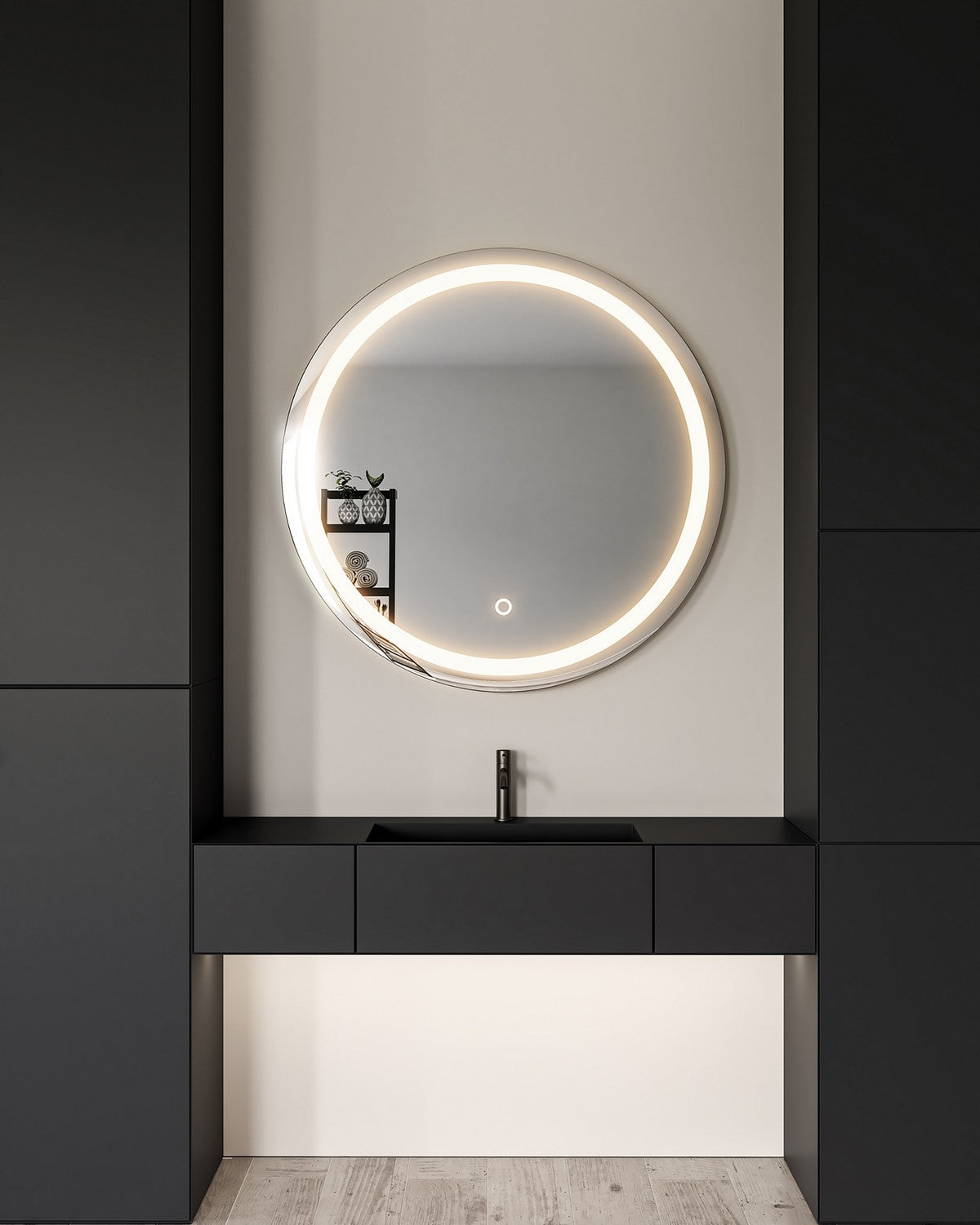 Miroir éclairant Hillmont 40" – vue 4