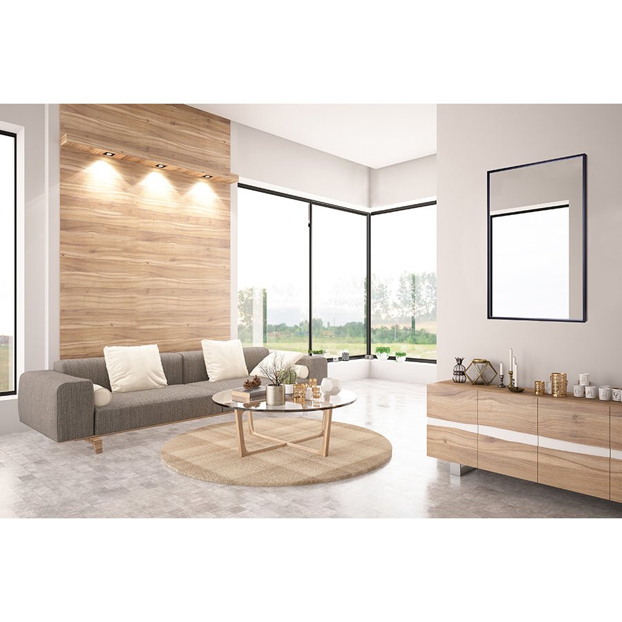 Miroir décoratif Recto - Noir 28 3/4" by Canarm | Luminaires & cie