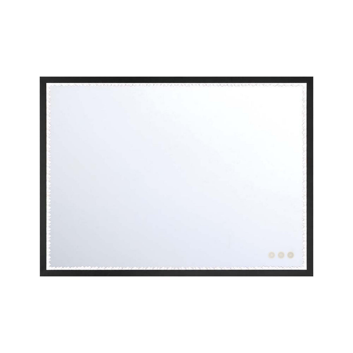 Miroir éclairant Cerissa Noir anodisé, 22" – Eurofase