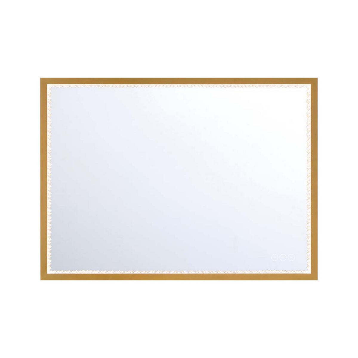 Miroir éclairant Cerissa Or anodisé, 22" – Eurofase