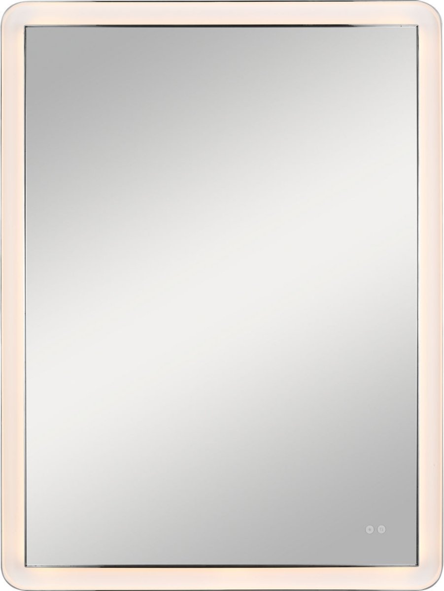 Miroir éclairant Chopin - Nickel poli 36" 48" by Visual Comfort Studio | Luminaires & cie