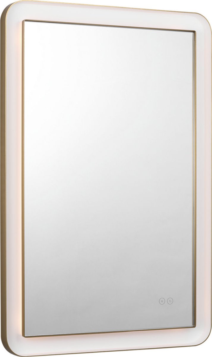 Miroir éclairant Chopin - Nickel poli 36" 48" by Visual Comfort Studio | Luminaires & cie