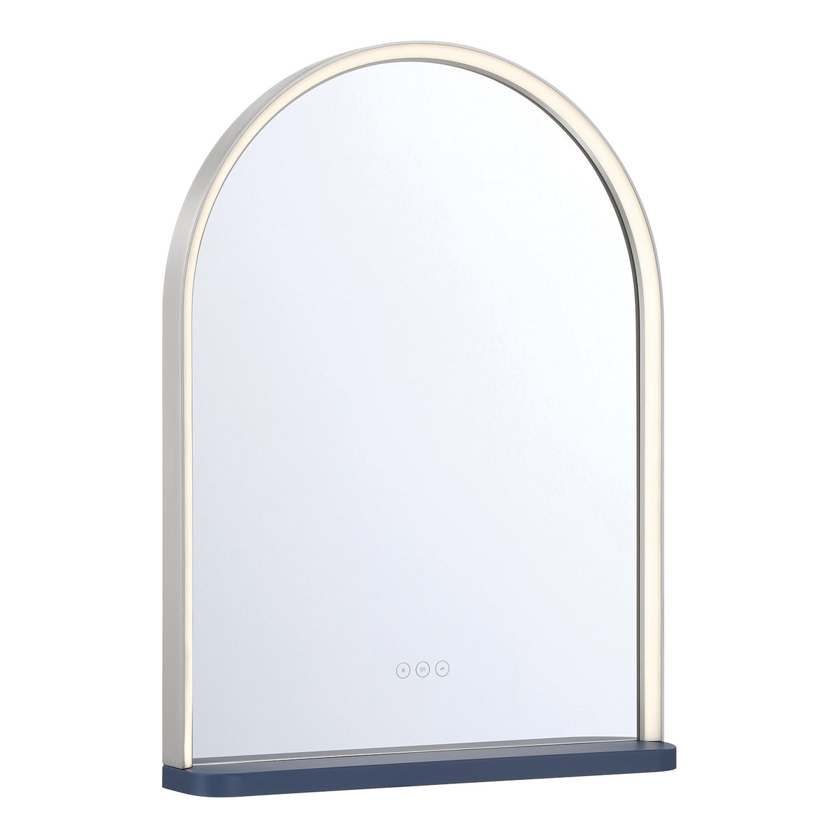 Miroir éclairant DEL Serin Bleu marine minuit, 24" – vue 4