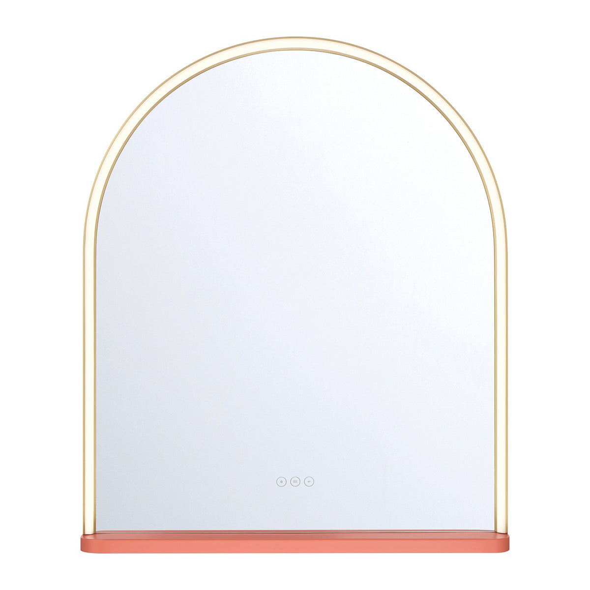 Miroir éclairant DEL Serin Apricot Brandy, 30" – Eurofase
