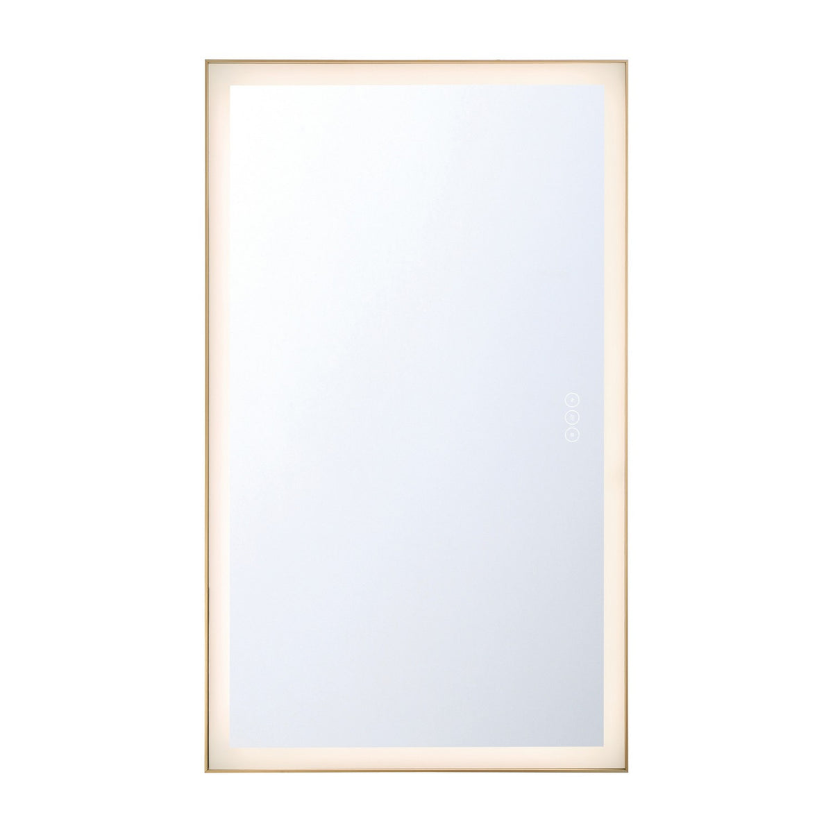 Miroir éclairant Lenora Or anodisé, 32" – Eurofase