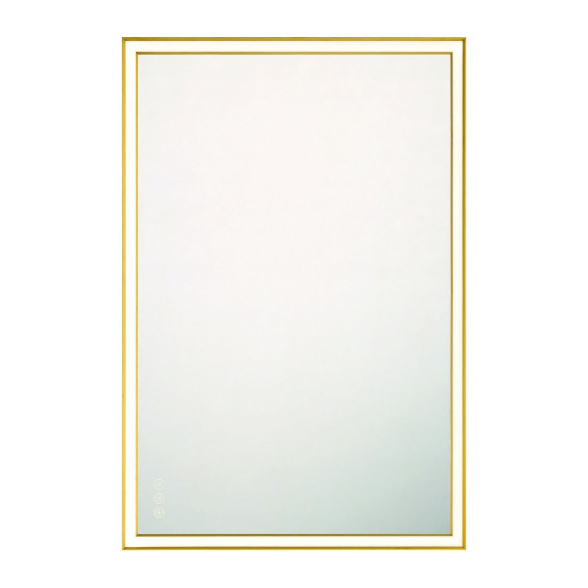 Miroir éclairant Nixon Or anodisé, 24" – Eurofase