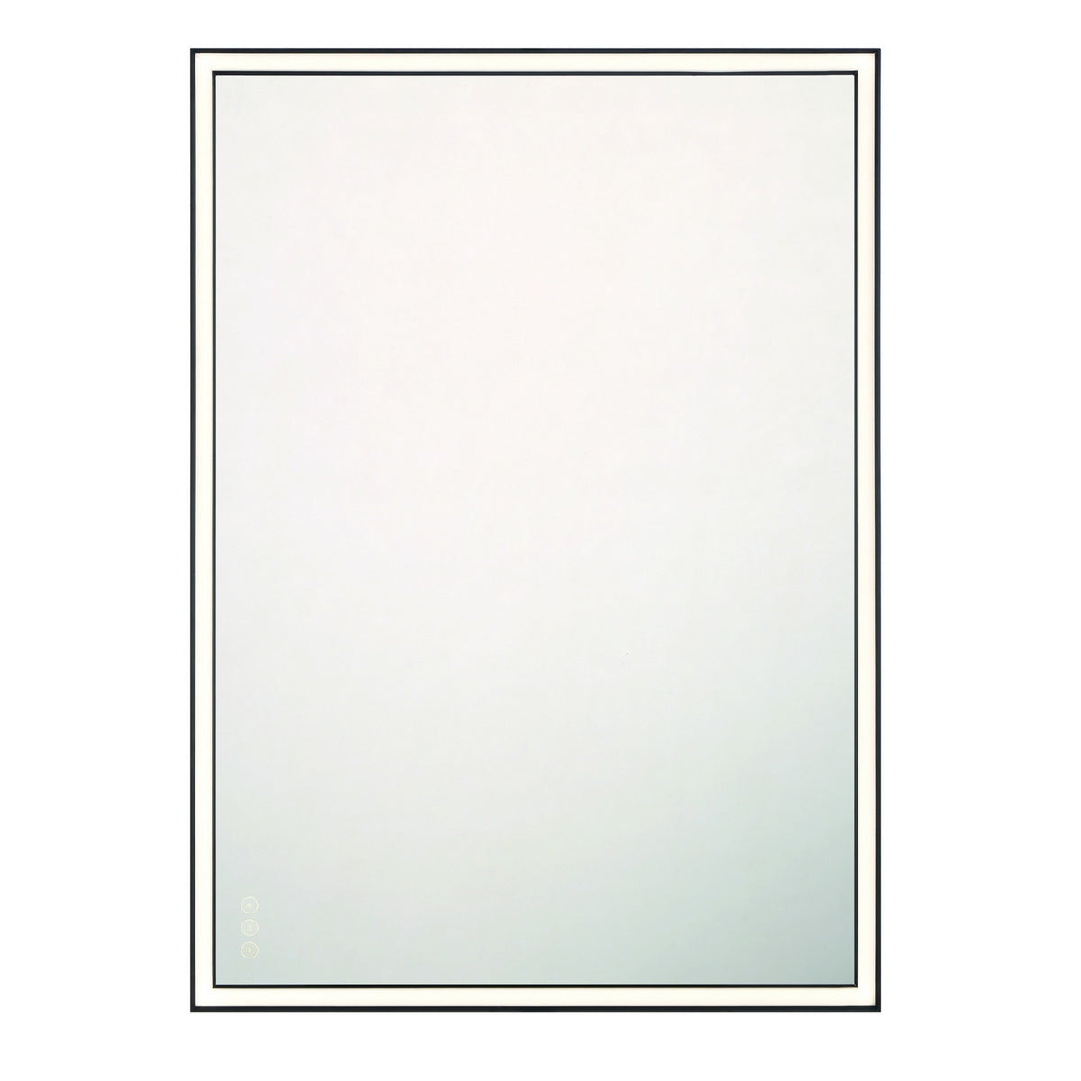 Miroir éclairant Nixon Noir anodisé, 30" – Eurofase