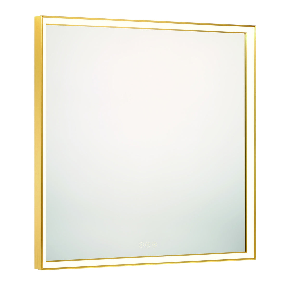 Miroir éclairant Nixon Or anodisé, 32" – vue 2