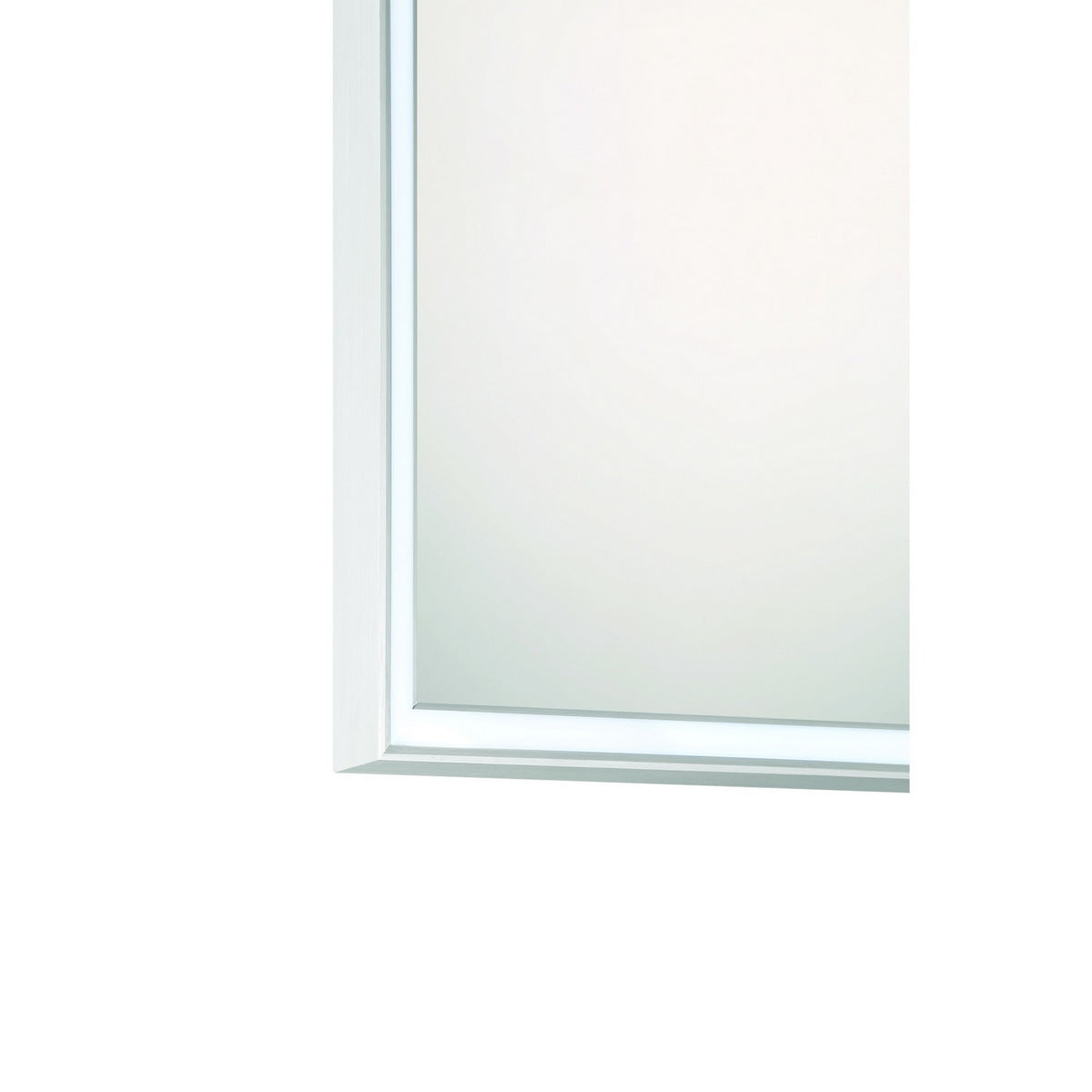 Miroir éclairant Nixon Argent anodisé, 32" – Eurofase