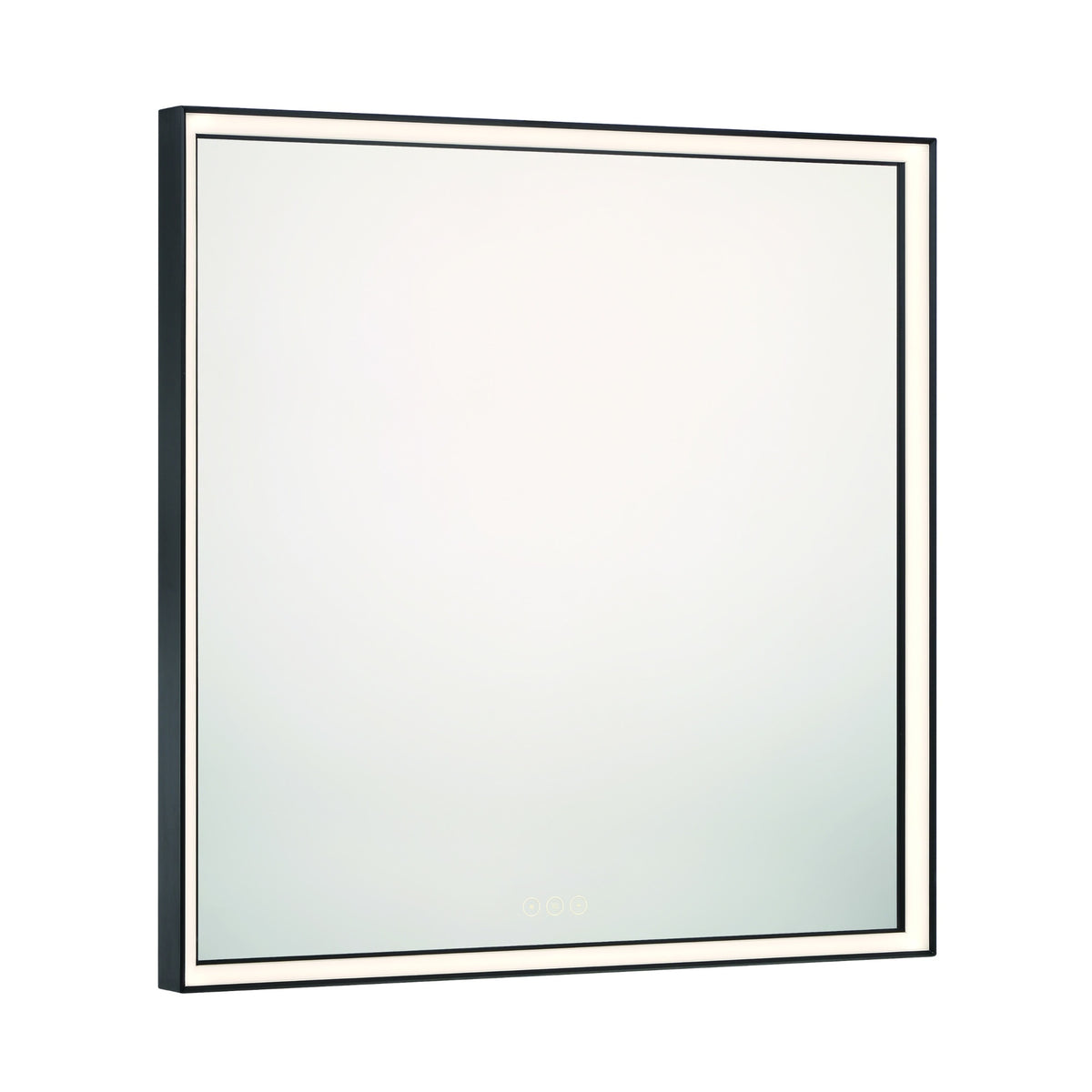 Miroir éclairant Nixon Noir anodisé, 32" – vue 2