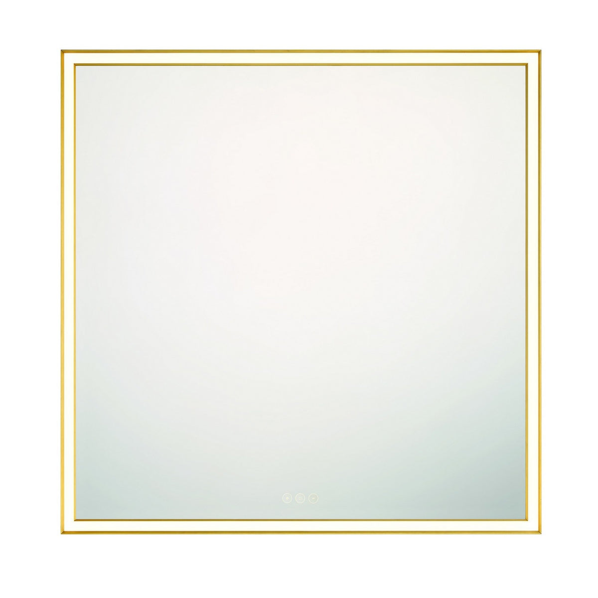 Miroir éclairant Nixon Or anodisé, 36" – Eurofase