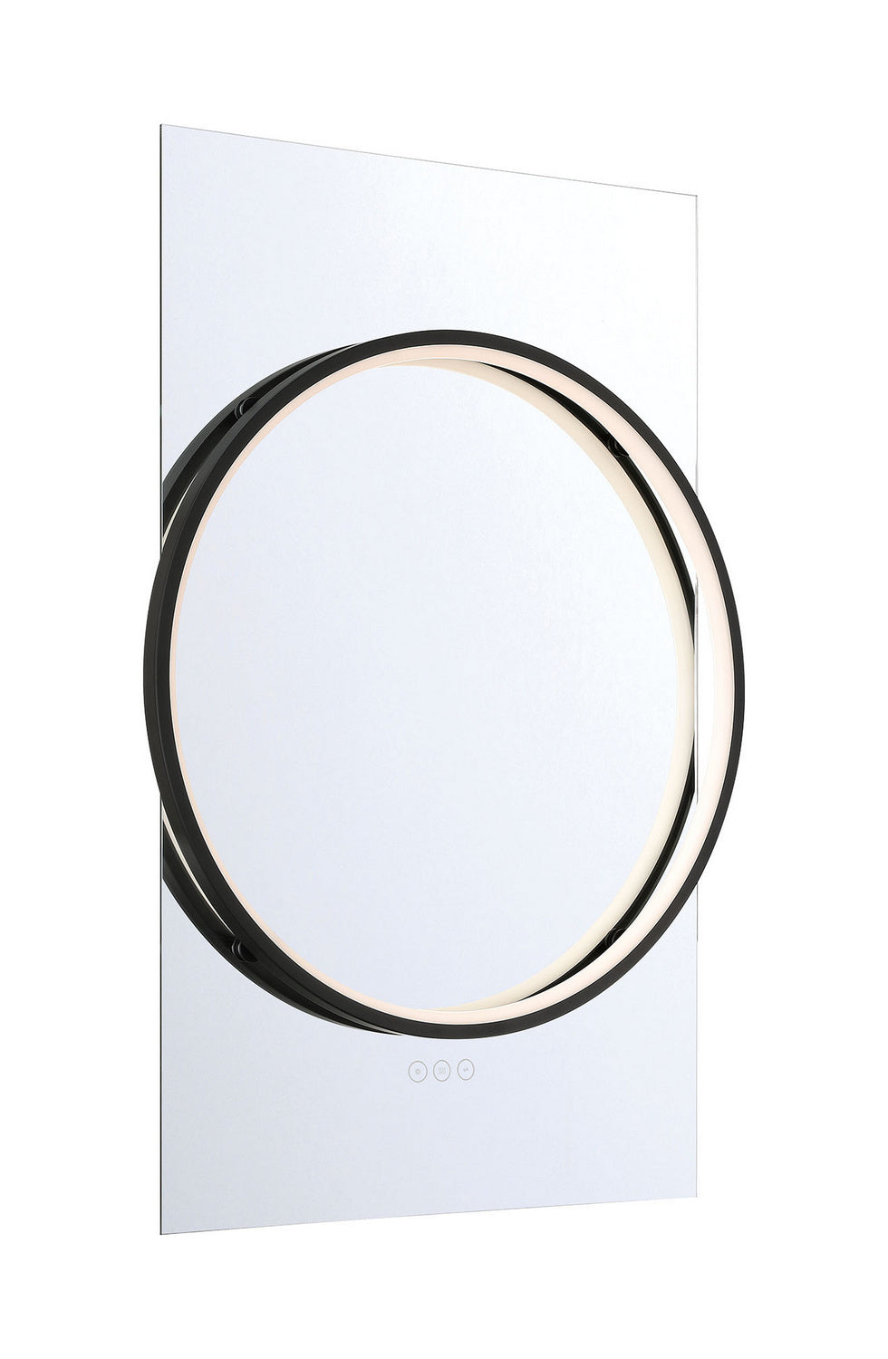 Miroir éclairant Trails Noir mat, 24" – vue 2