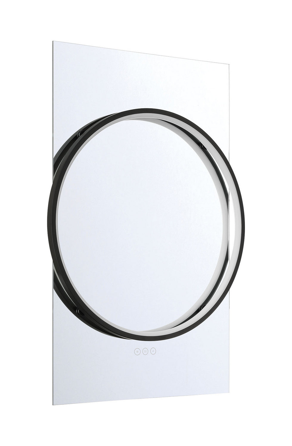 Miroir éclairant Trails Noir mat, 24" – vue 6