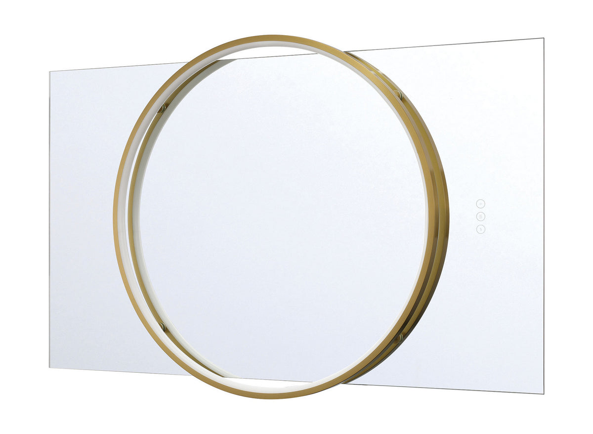 Miroir éclairant Trails Or, 30" – vue 5