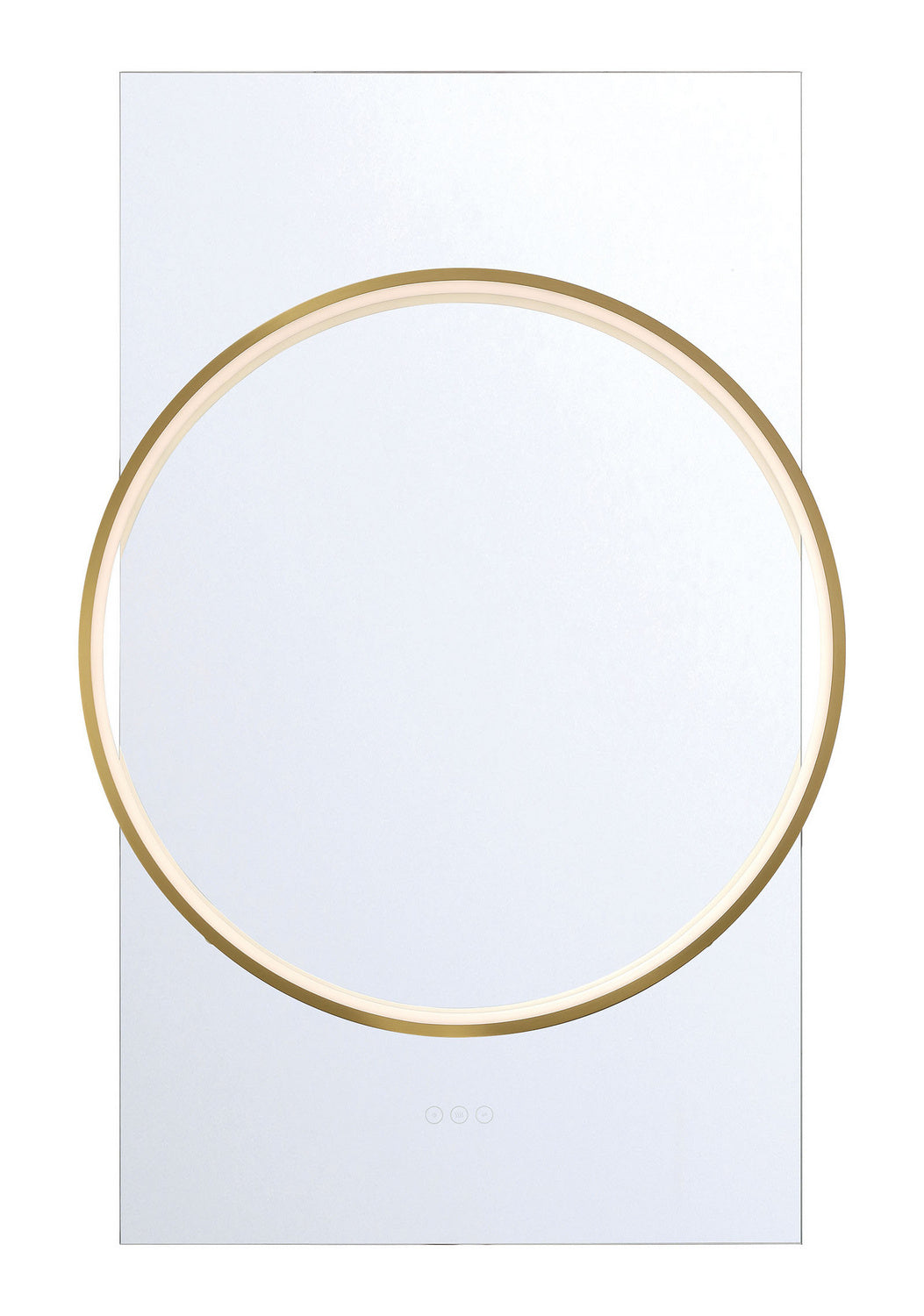 Miroir éclairant Trails Or, 30" – Eurofase