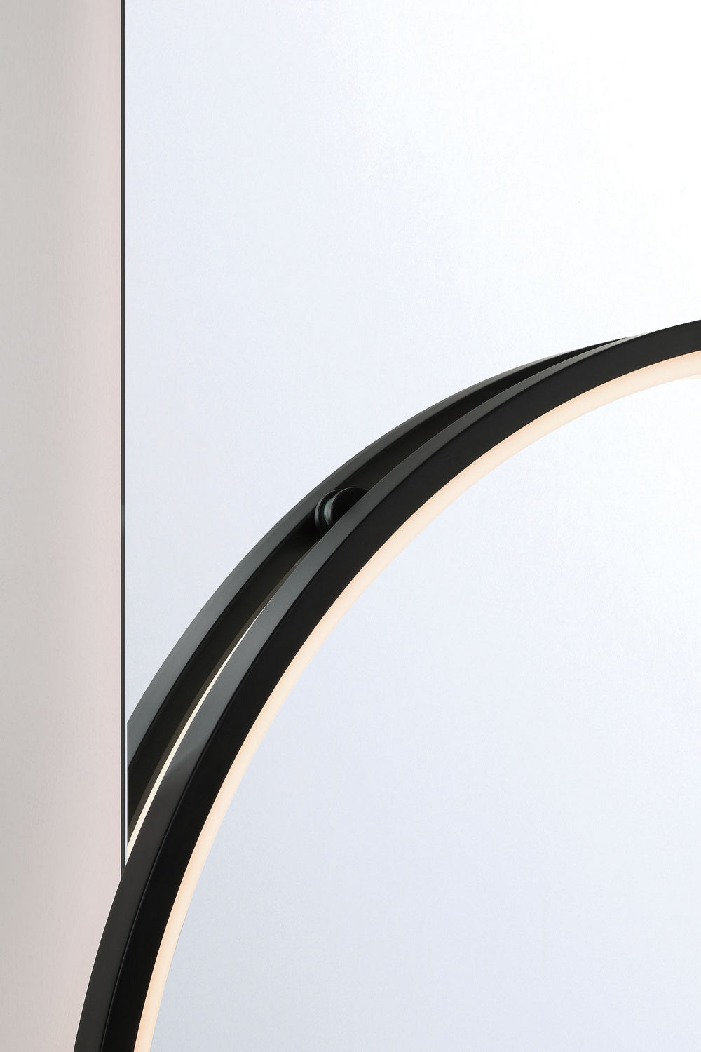 Miroir éclairant Trails Noir mat, 30" – vue 10
