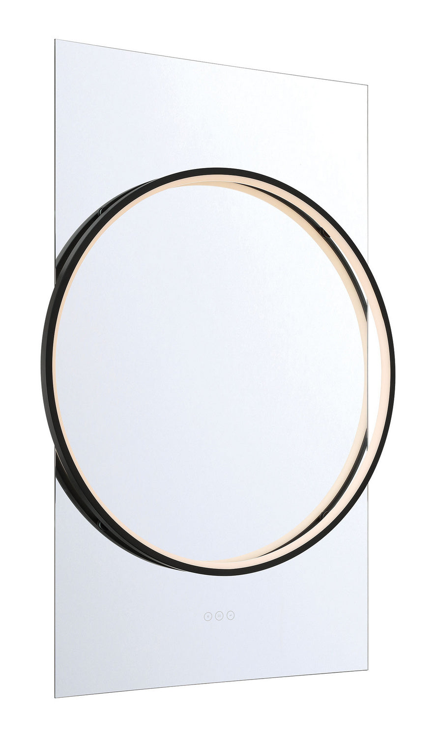 Miroir éclairant Trails Noir mat, 30" – vue 2