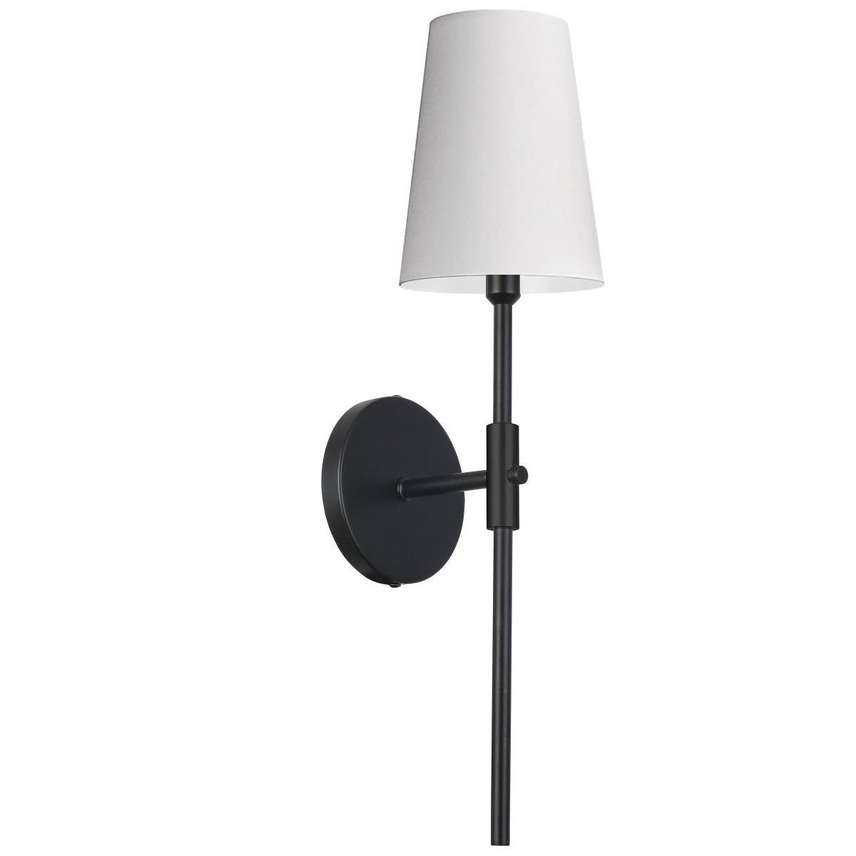 Murale abat - jour Cinthia - Noir mat by Dainolite | Luminaires & cie