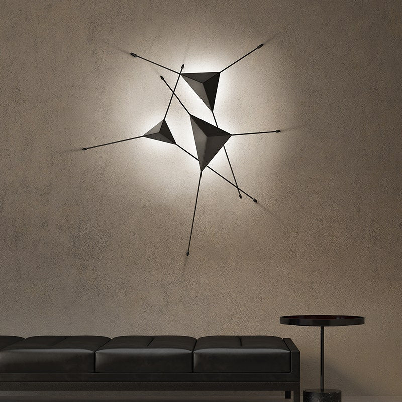 Murale Abstract - Large Blanc satiné by Sonneman | Luminaires & cie