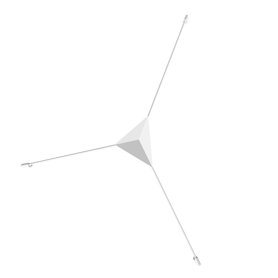 Murale Abstract - Small Blanc satiné by Sonneman | Luminaires & cie