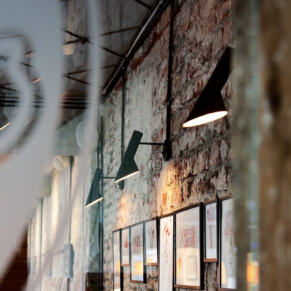 Murale AJ - Pétrole pâle Sans interrupteur by Louis Poulsen | Luminaires & cie