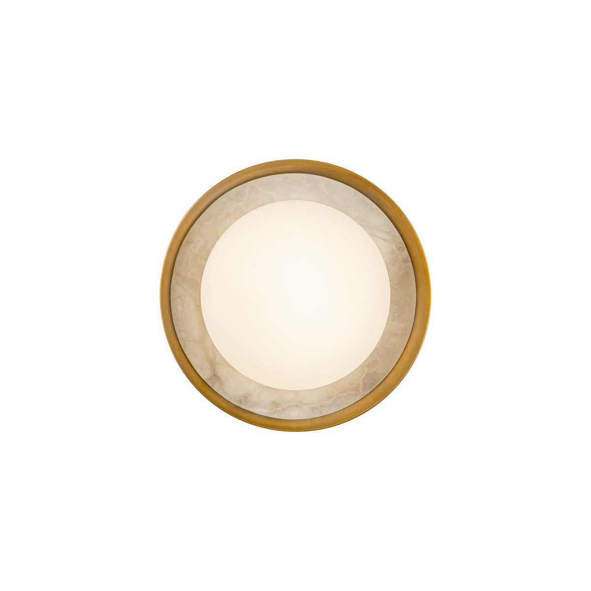 Murale Alonso - Laiton vintage 8 1/2" by Alora Lighting | Luminaires & cie