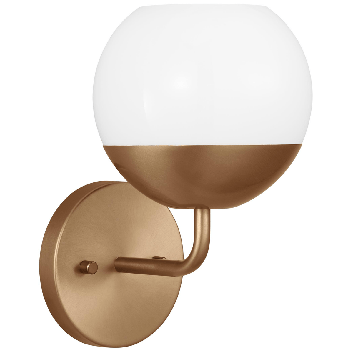 Murale Alvin - Laiton satiné Ampoules non - incluses by Visual Comfort Studio | Luminaires & cie