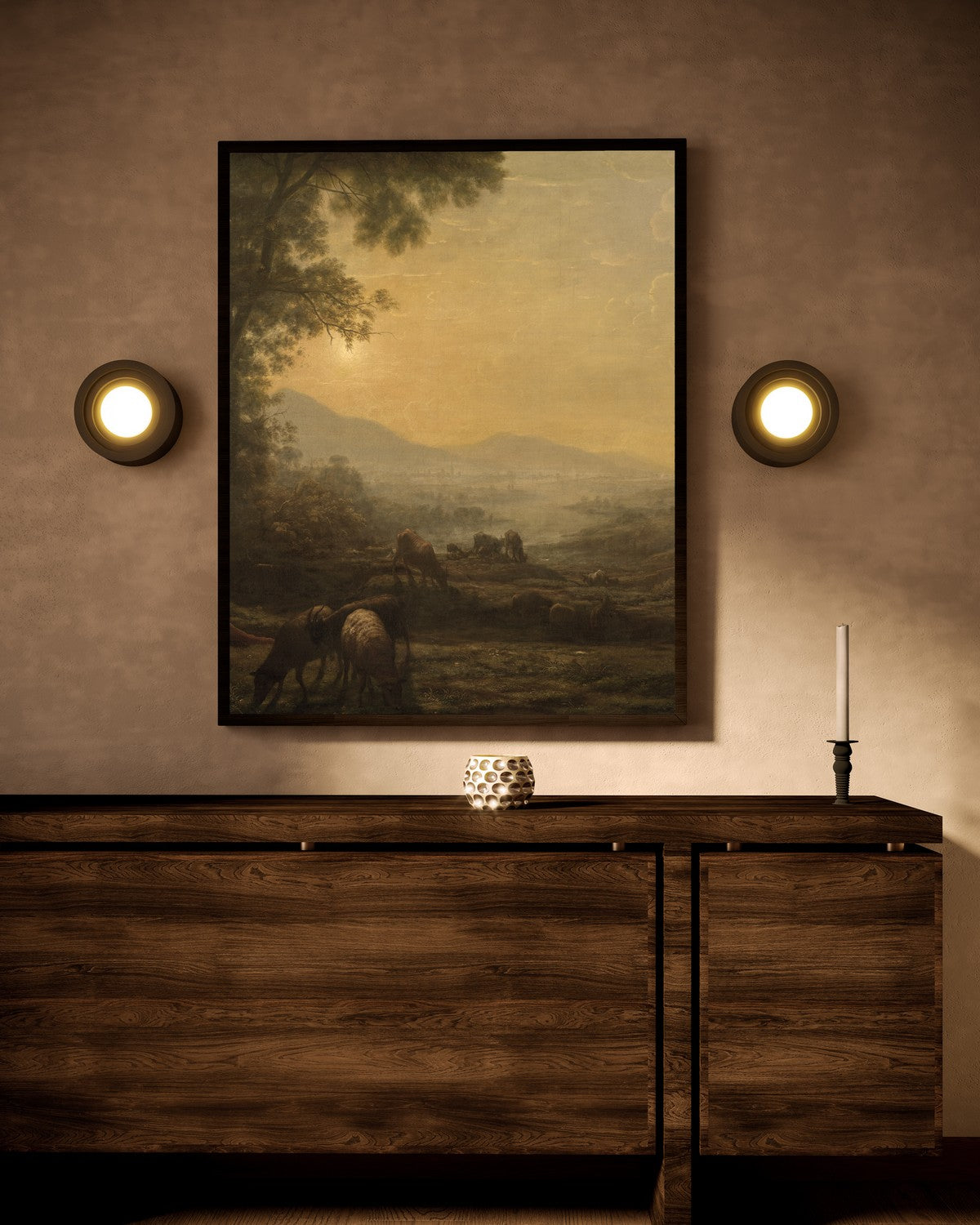 Applique murale Arco Noir – vue 4