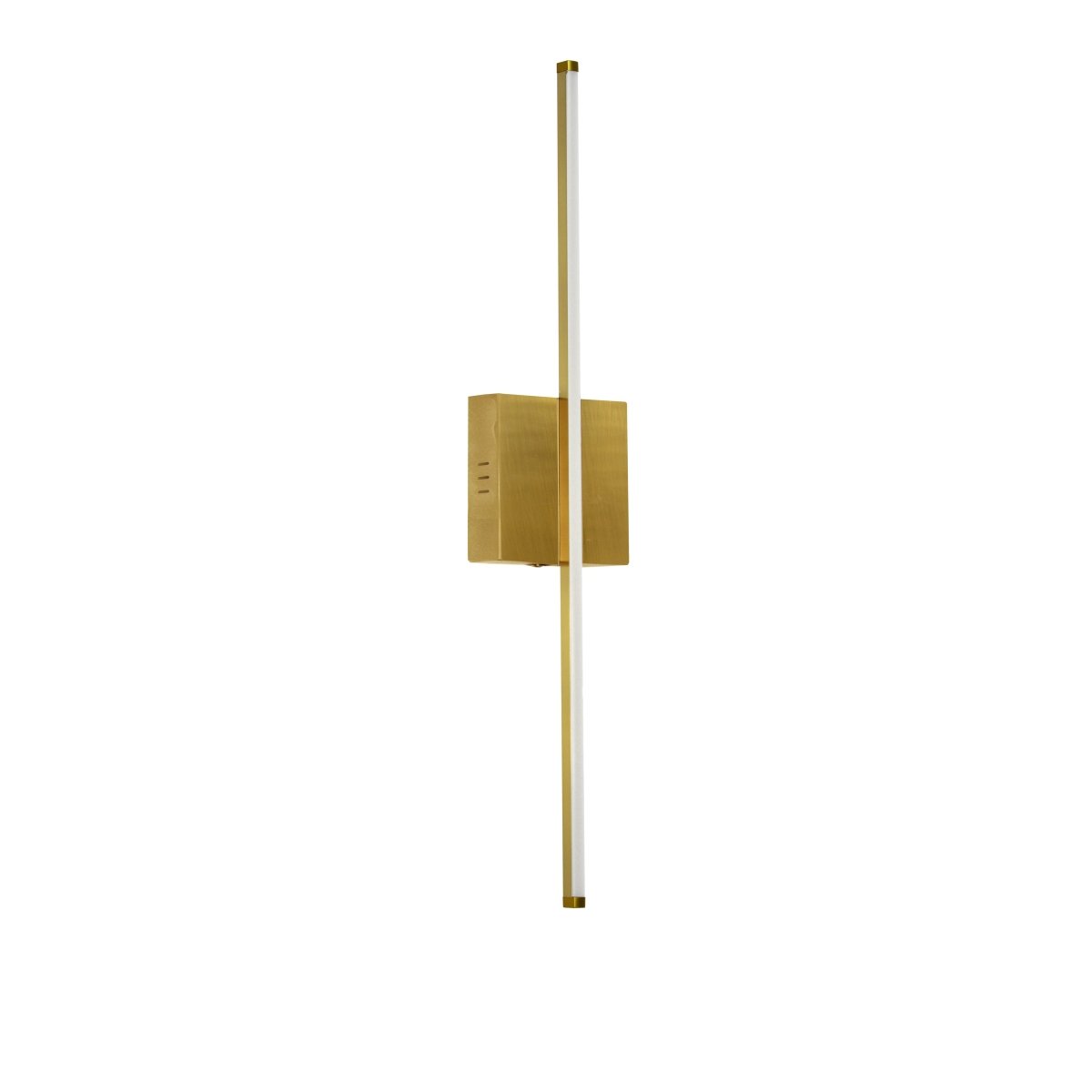 Murale Array - Laiton vieilli 2 1/4" Éclairage de face by Dainolite | Luminaires & cie