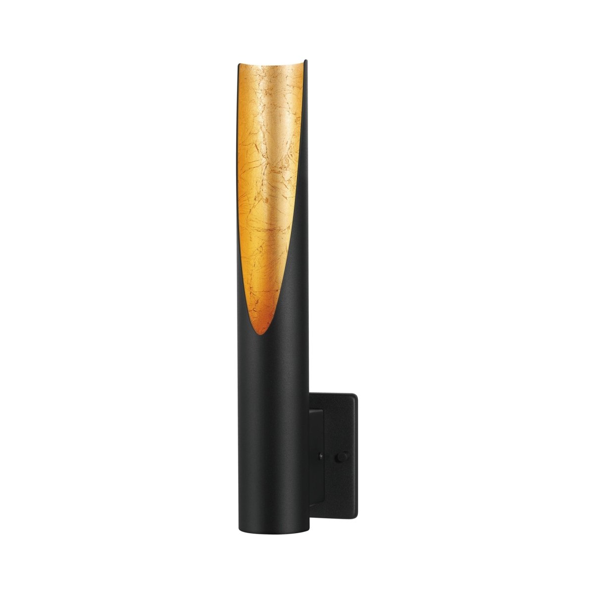 Murale Barbotto - Noir et feuille d'or by Eglo | Luminaires & cie