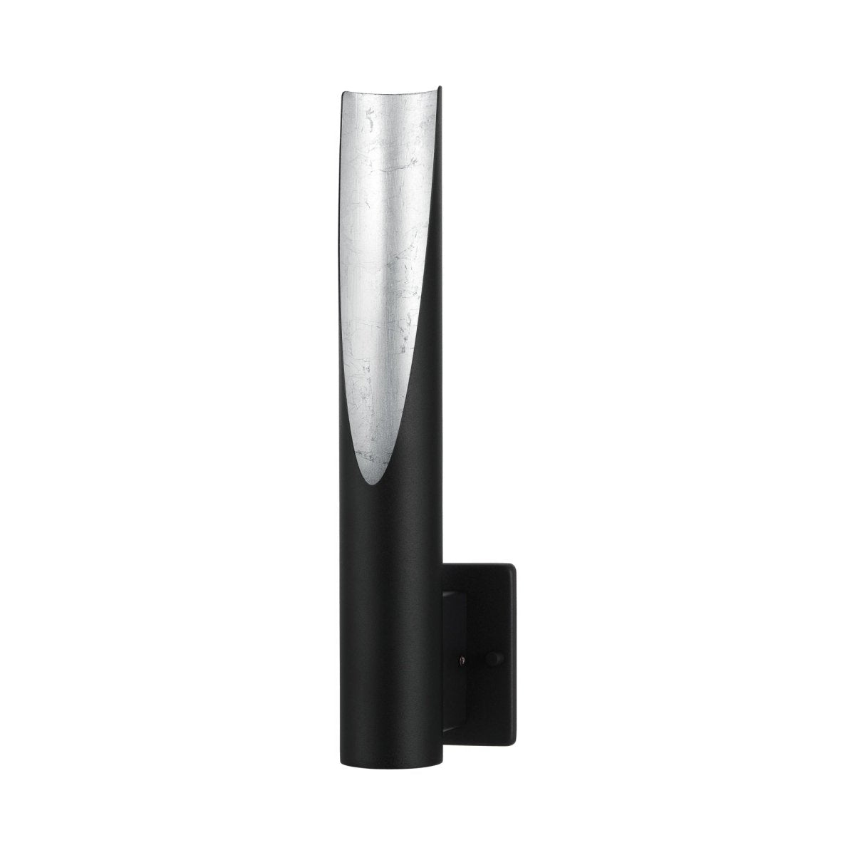 Murale Barbotto - Noir et feuille d'argent by Eglo | Luminaires & cie