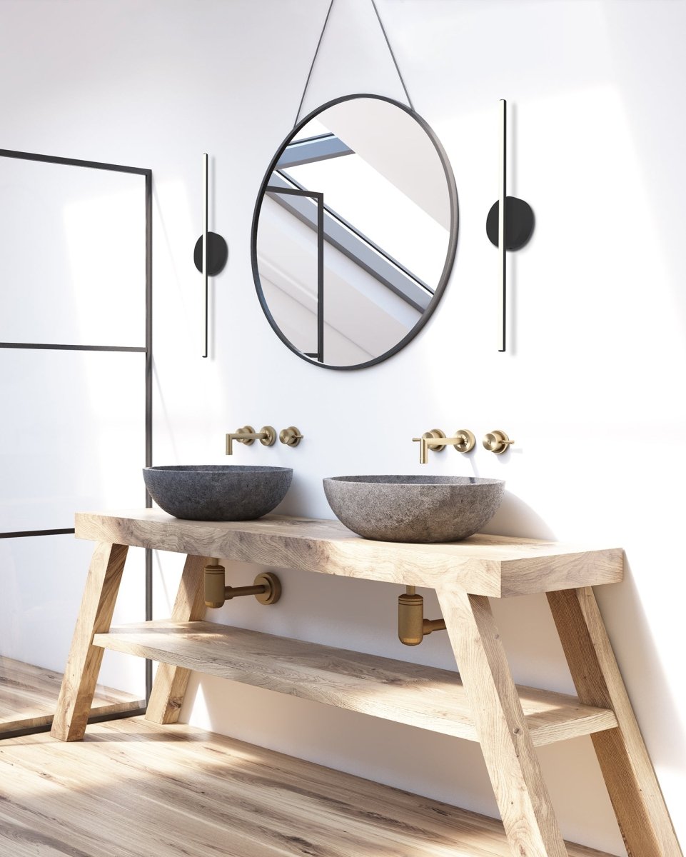 Murale Chute - Noir 35 1/2" by Kuzco Lighting | Luminaires & cie