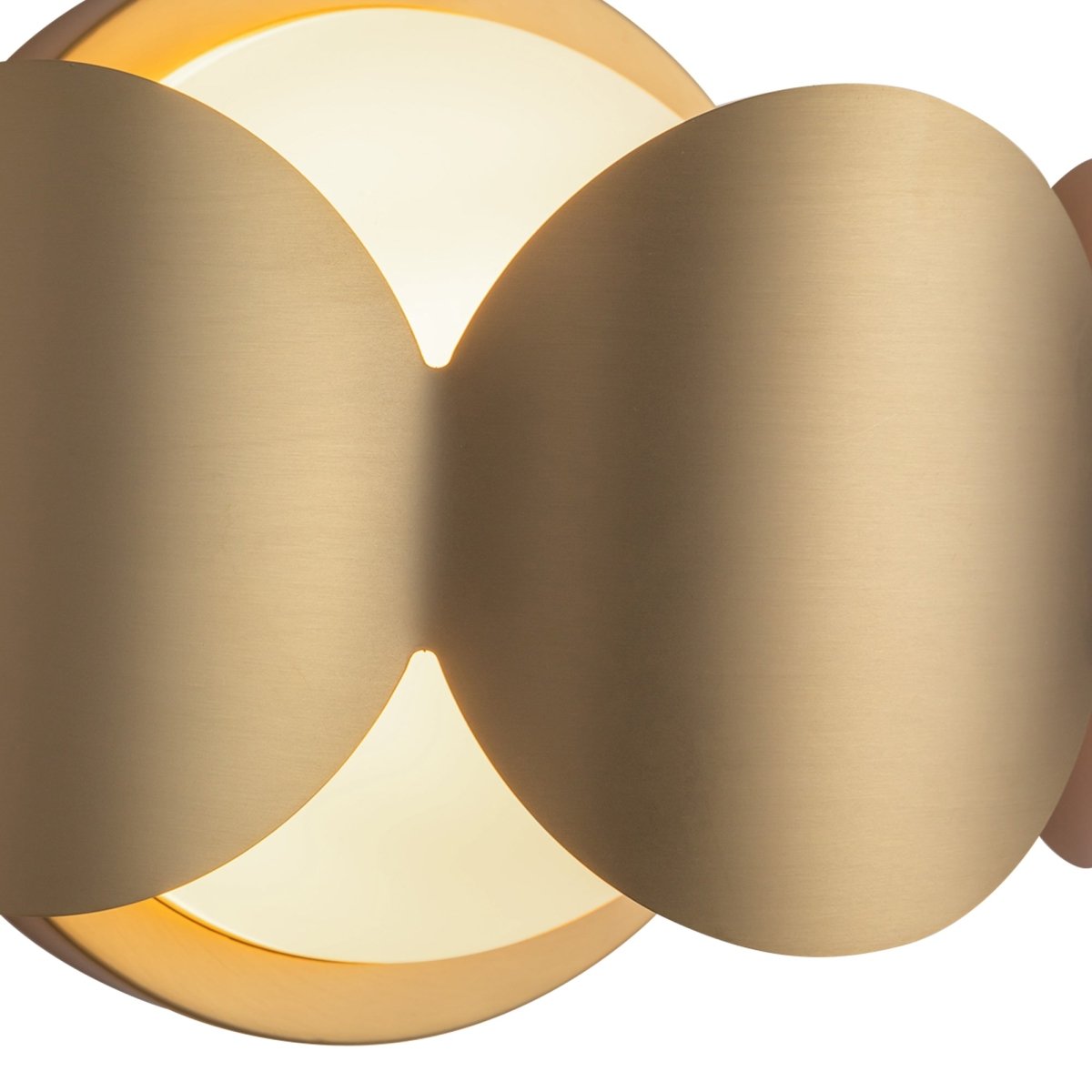 Murale Ciel - Gold - or / Verre d'Opale by Kuzco Lighting | Luminaires & cie