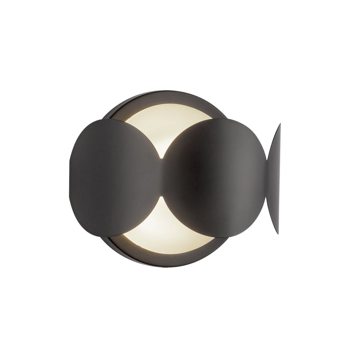 Murale Ciel - Verre noir / opale by Kuzco Lighting | Luminaires & cie