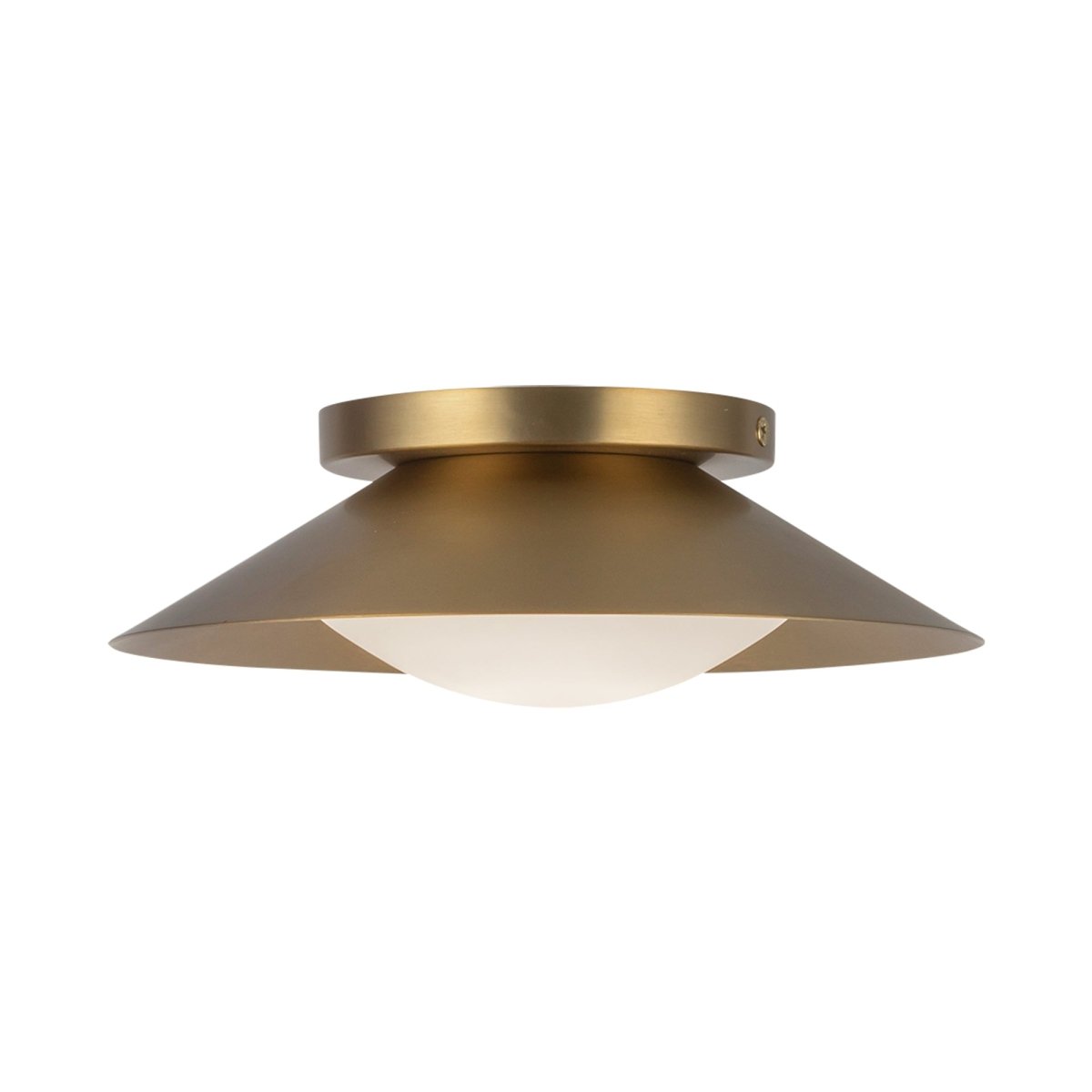 Murale Cleo - Gold - or / Verre d'Opale by Kuzco Lighting | Luminaires & cie
