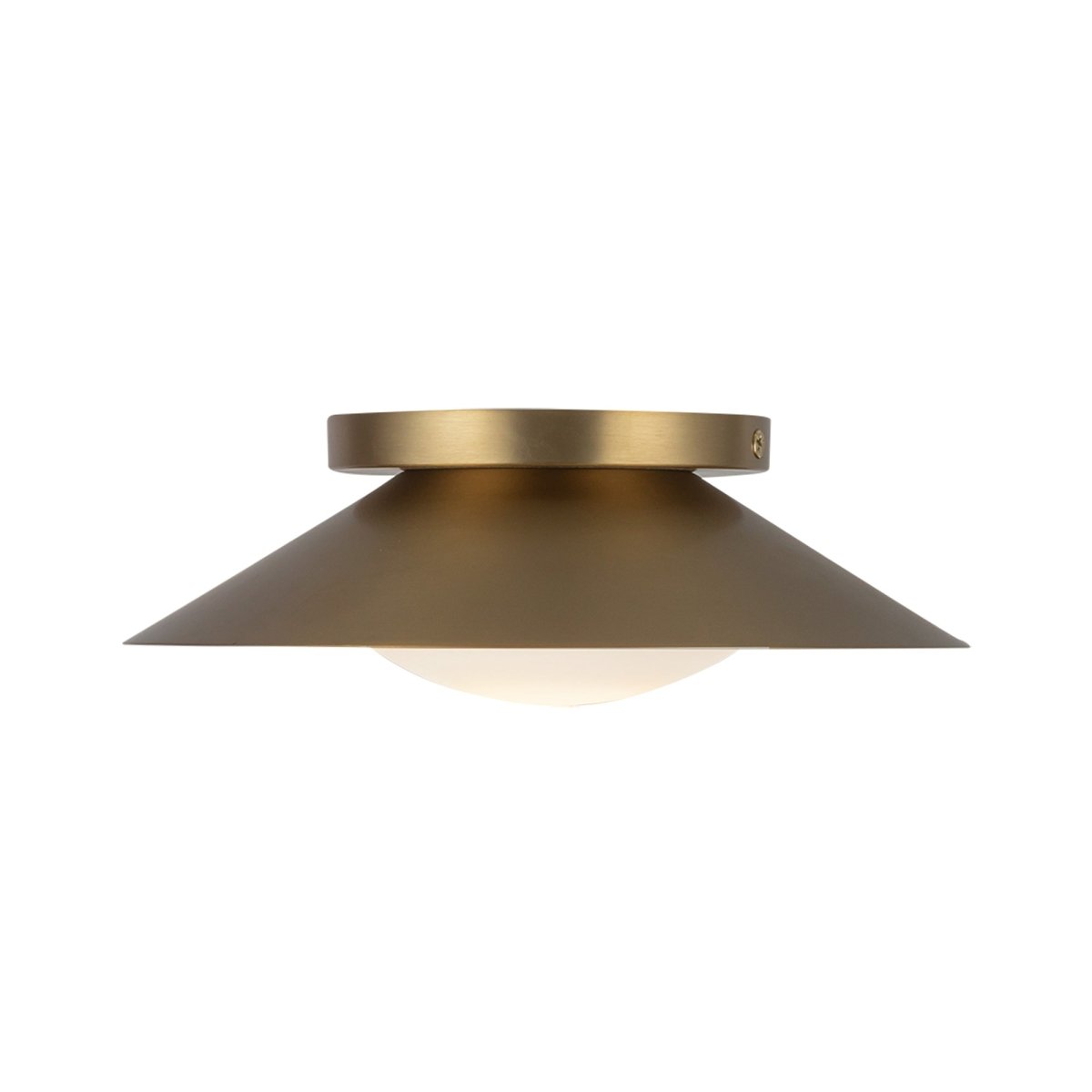 Murale Cleo - Gold - or / Verre d'Opale by Kuzco Lighting | Luminaires & cie